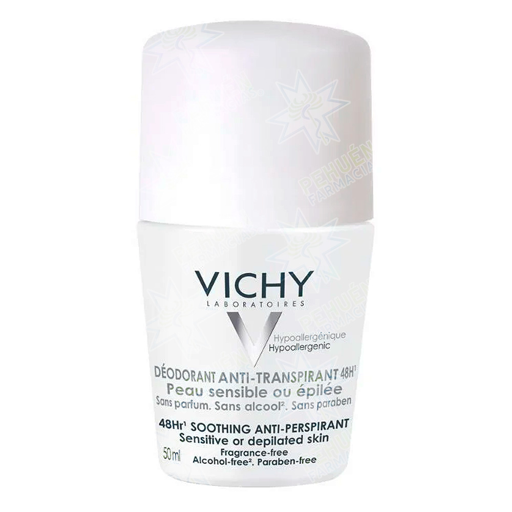 Vichy Piel Sensible o Depilada Desodorante Roll-On 50 mL