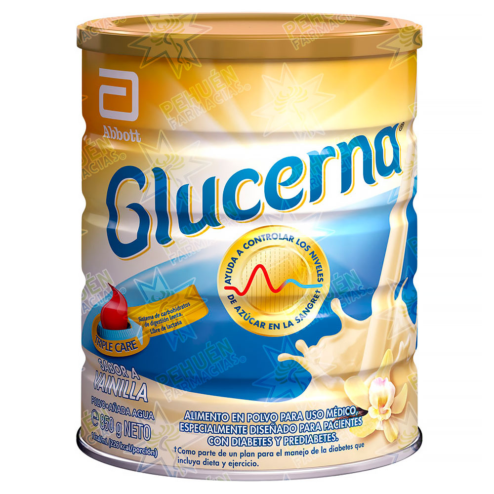 Glucerna Vainilla Alimento en Polvo 850 g Abbott