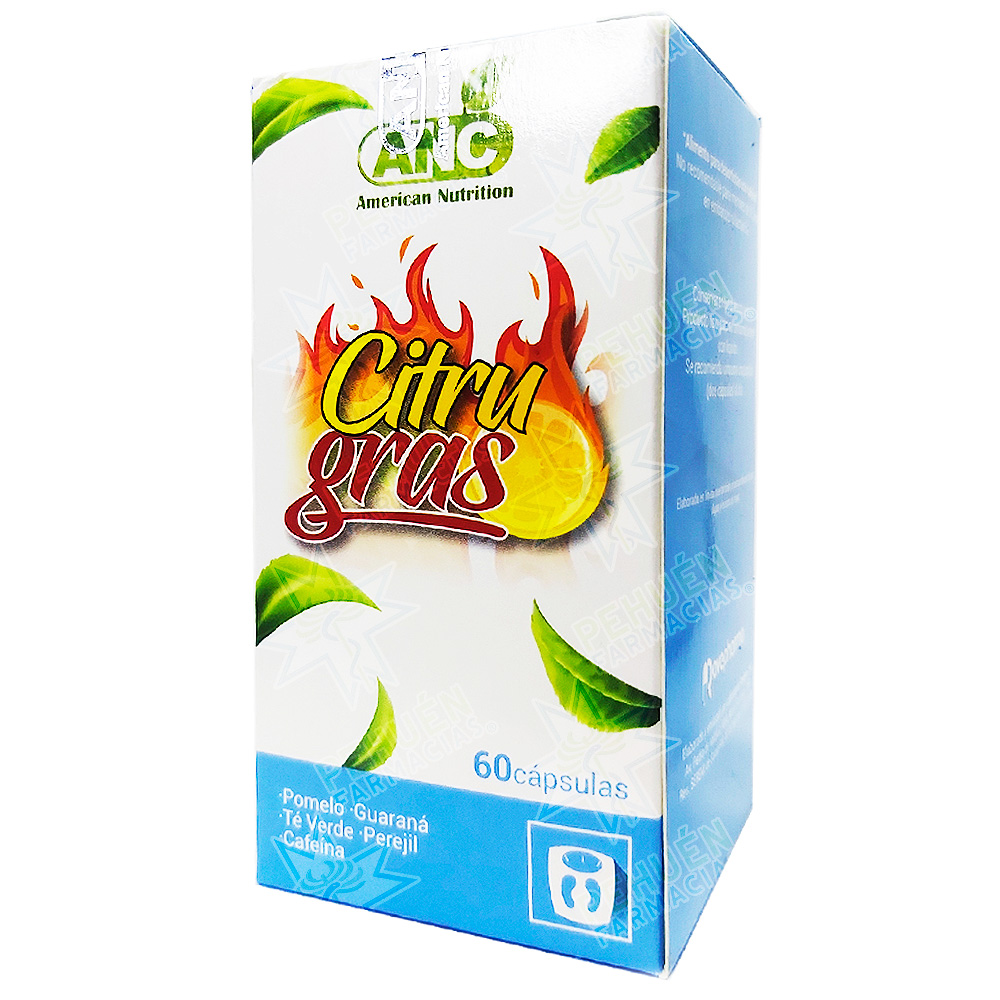 Citrugras 60 Cápsulas Anc Ravepharma