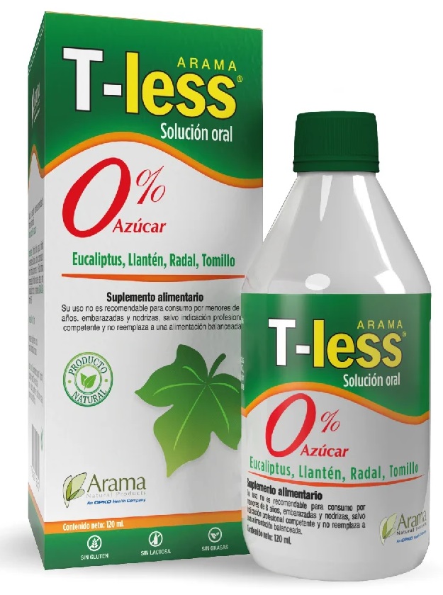 T-less Solución Oral 120 mL Arama