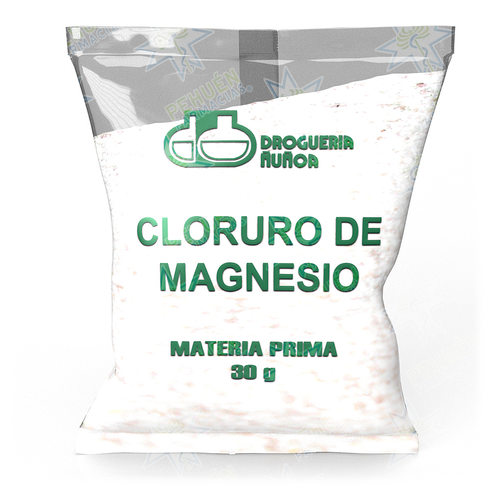Cloruro de Magnesio Sachet 30 g Droguería Ñuñoa