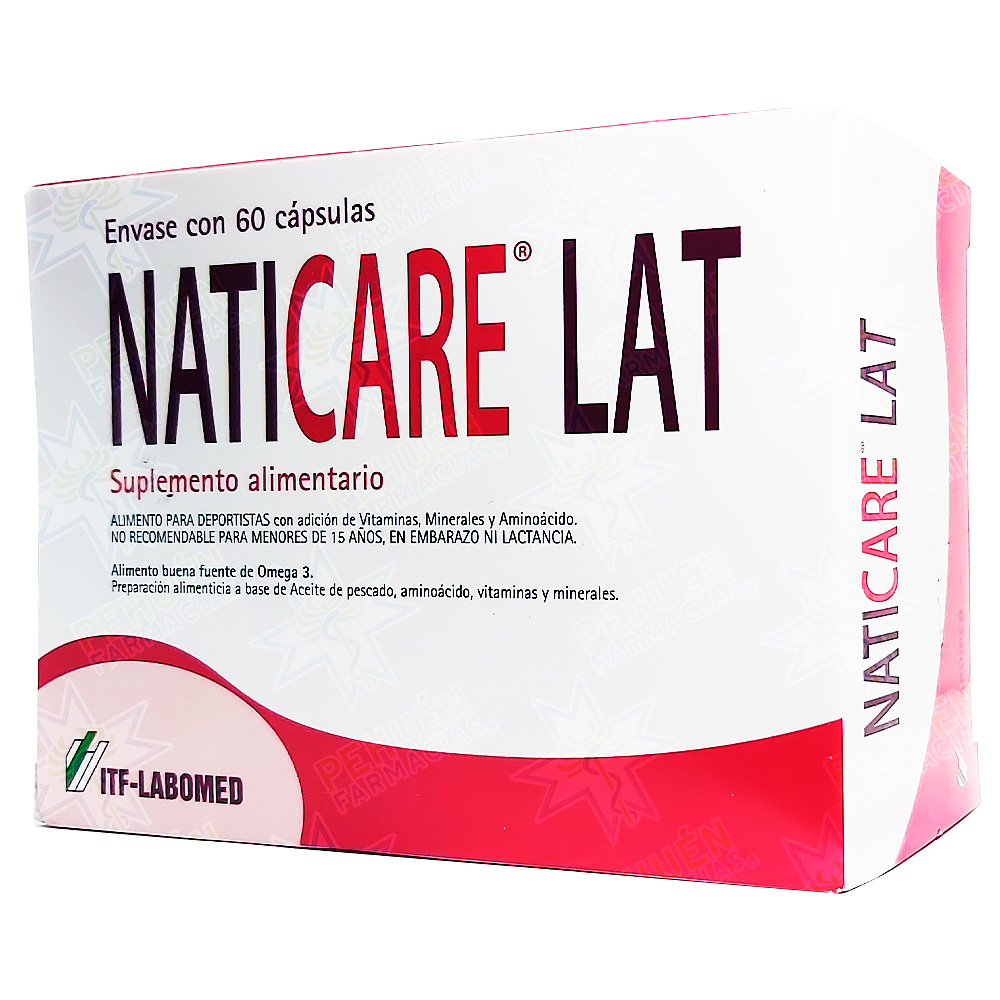 Naticare Lat 60 Cápsulas Itf-Labomed