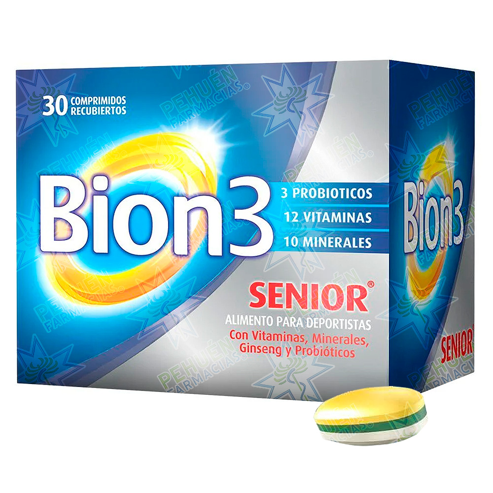 Bion 3 Senior 30 Comprimidos Recubiertos Merck