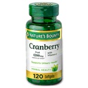 Cranberry 4200mg - Vitamina C 120 Cápsulas Blandas Nature's Bounty