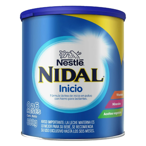 Nidal 1 Inicio 800 g Fórmula Láctea 0 a 6 Meses Nestlé