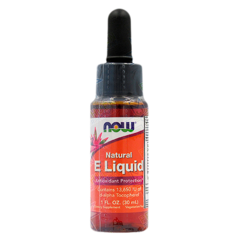 Vitamina E Líquida Natural 13650 UI Envase 30 mL Now