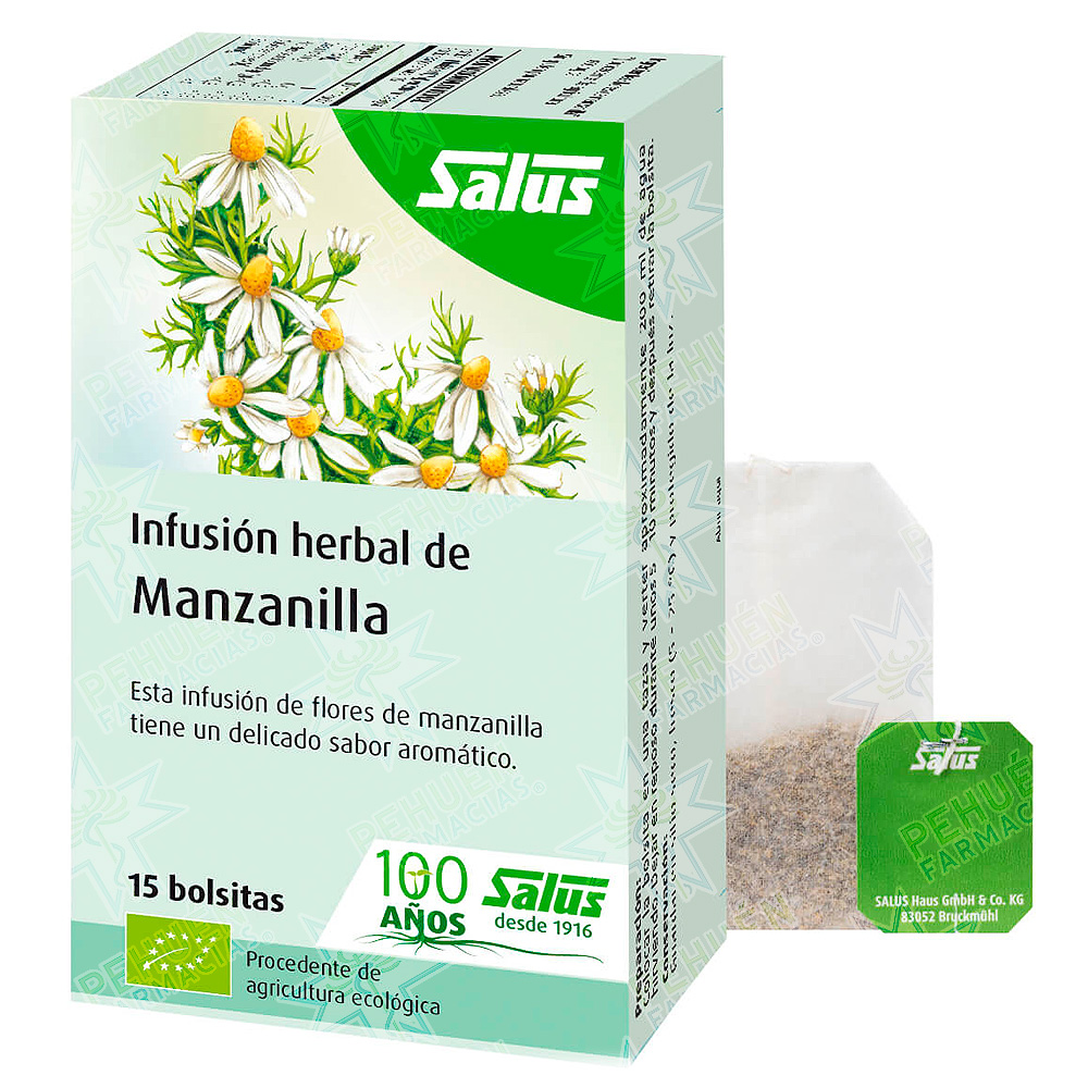 Infusión Herbal de Manzanilla 15 Bolsitas Salus