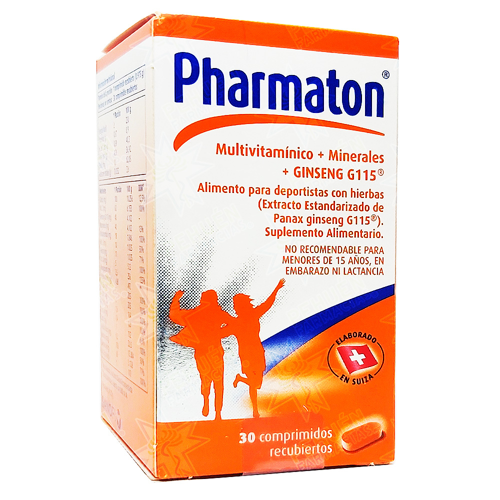 Pharmaton 30 Comprimidos Recubiertos Sanofi