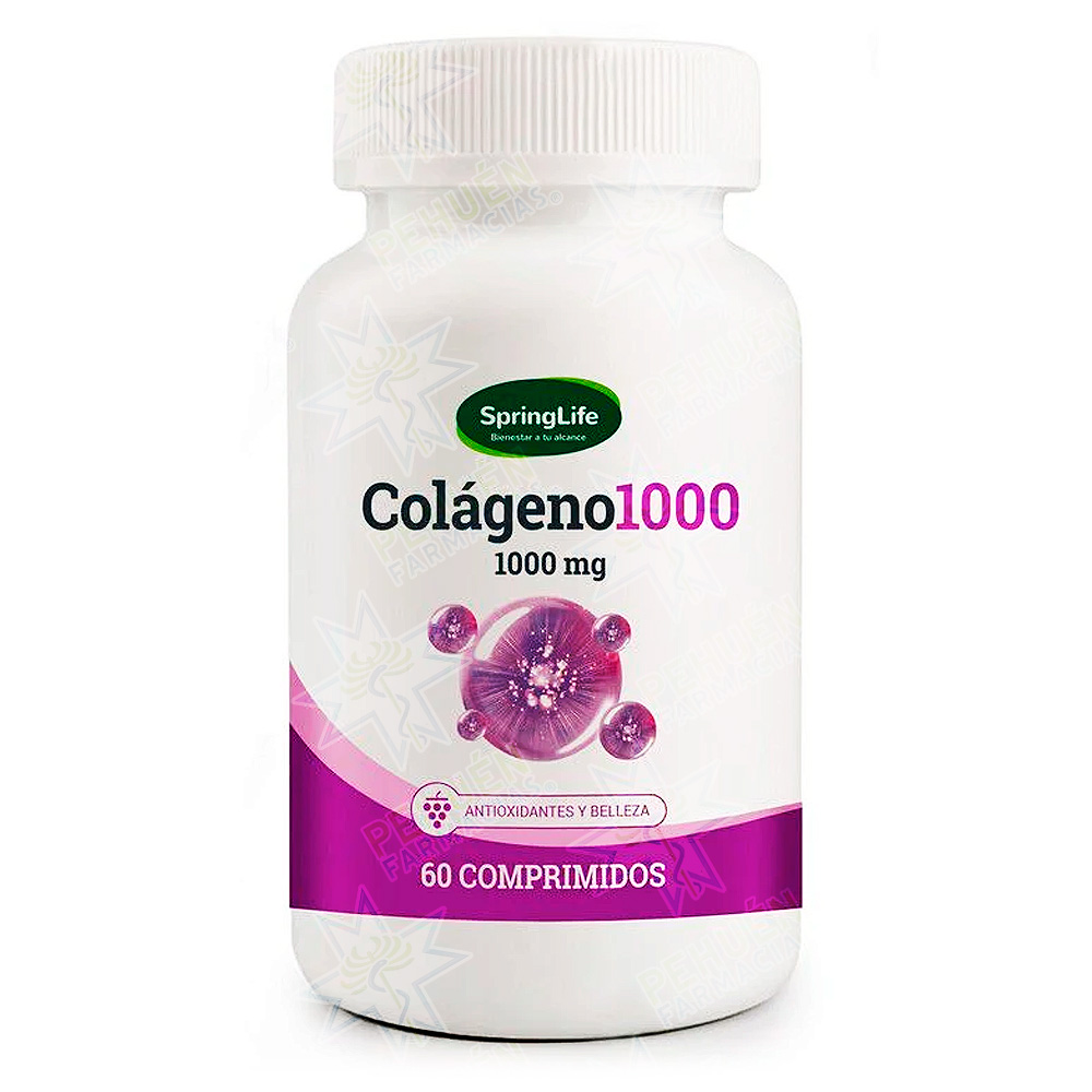 Colágeno Hidrolizado 1000 mg 60 Comprimidos Springlife