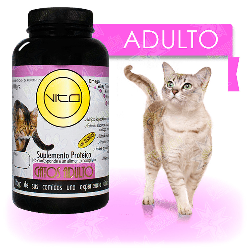 Vito Adulto Gatos Polvo 100 g
