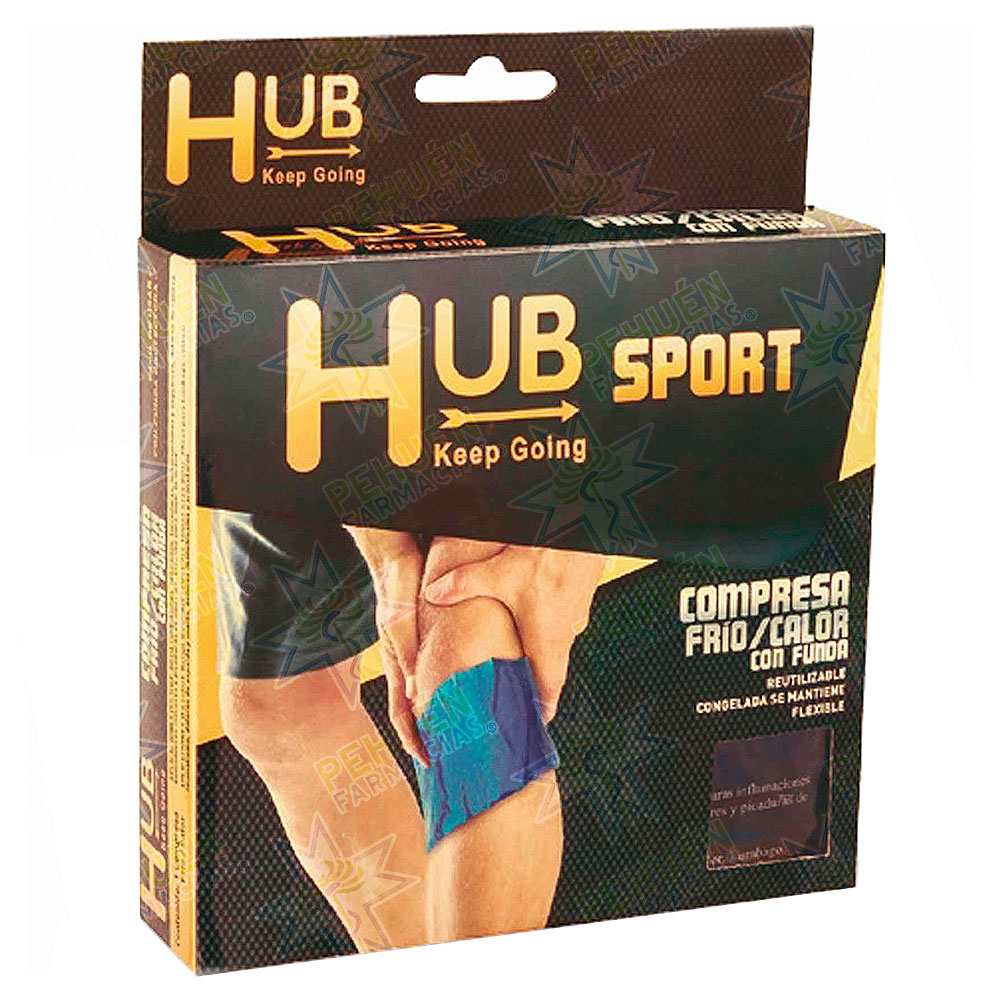Hub Sport Compresa Frío/Calor Reutilizable PTM Chile