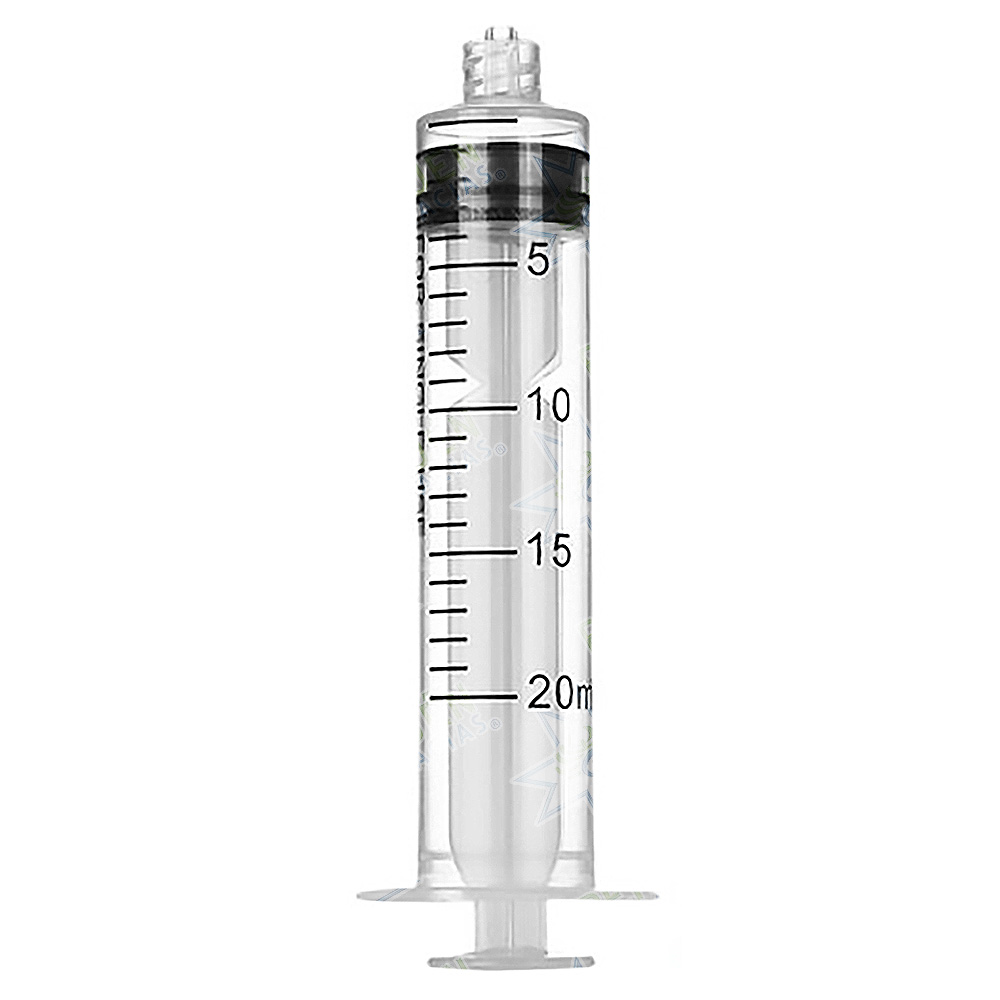 Jeringa 20 mL Sin Aguja Luer Lock Hipodérmica Becton Dickinson