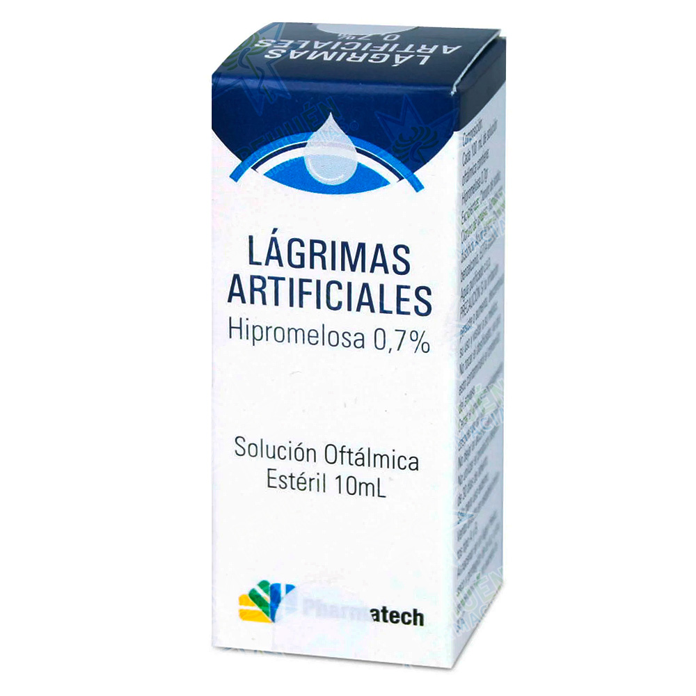 Lágrimas Artificiales 0,7 % Solución Oftálmica Estéril 10 mL (G) Pharmatech