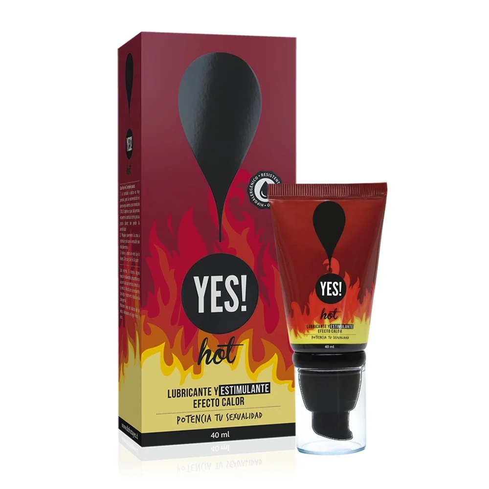 Yes! Hot Gel Lubricante Sexual Estimulante 55 mL Maver