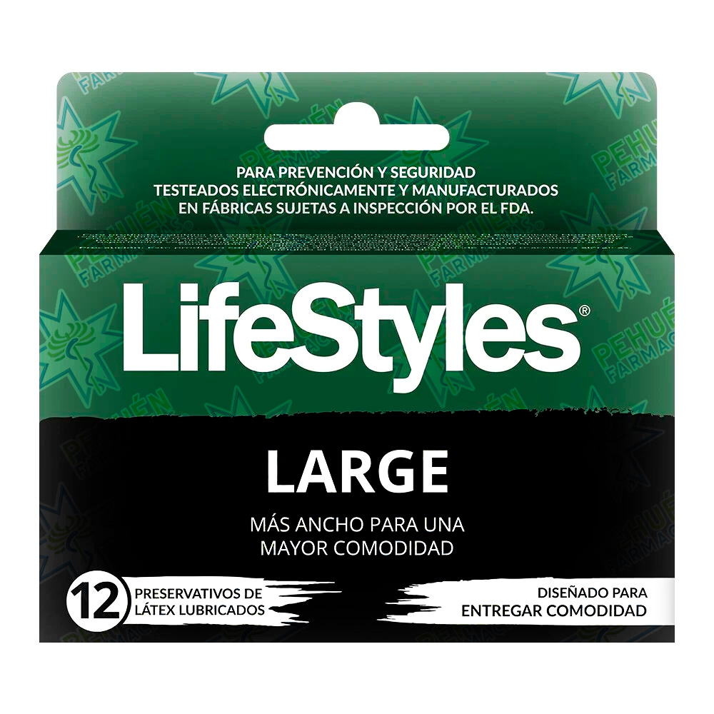 Lifestyles Large 12 Preservativos Prater