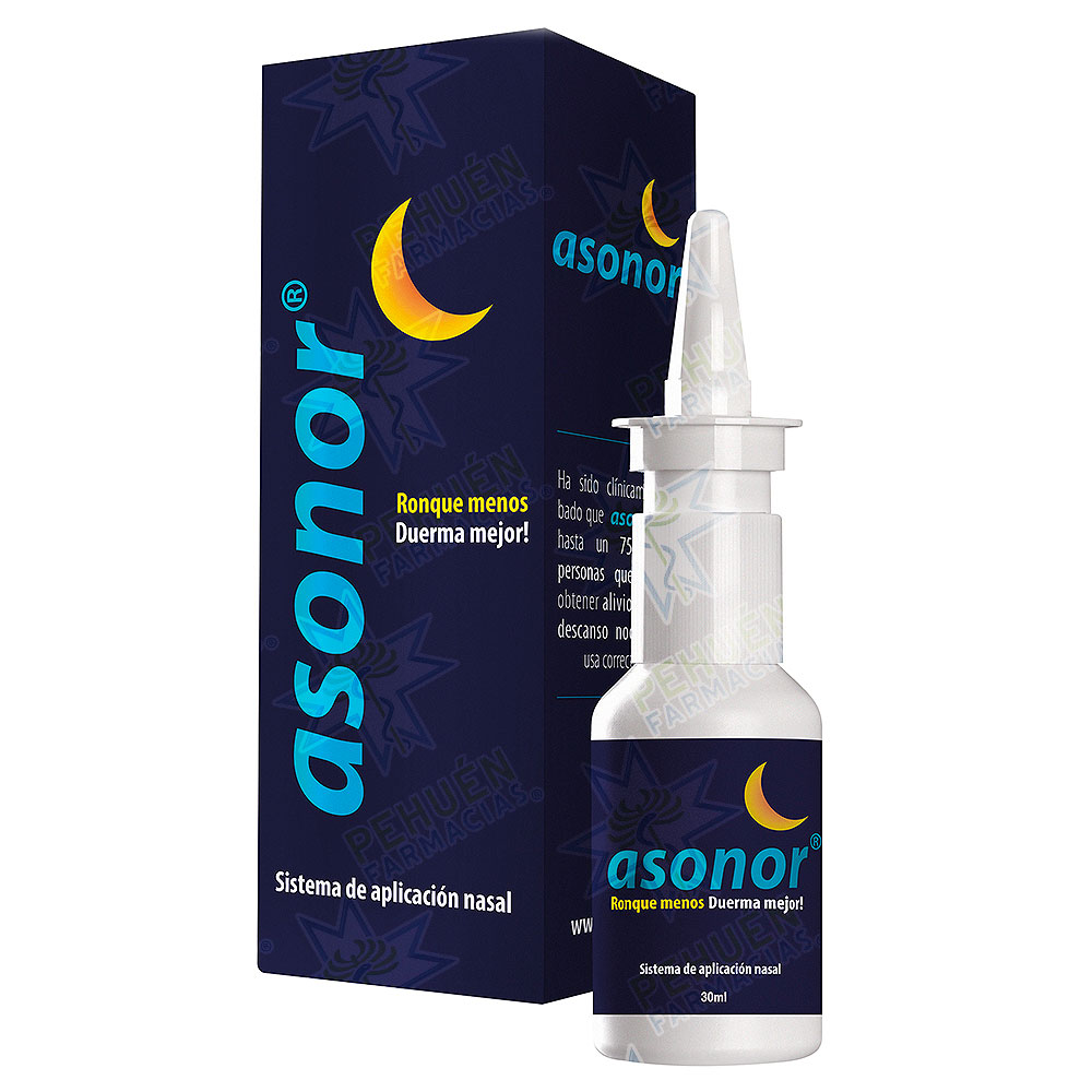 Asonor Solución Nasal Antironquidos 30 mL Axon Pharma