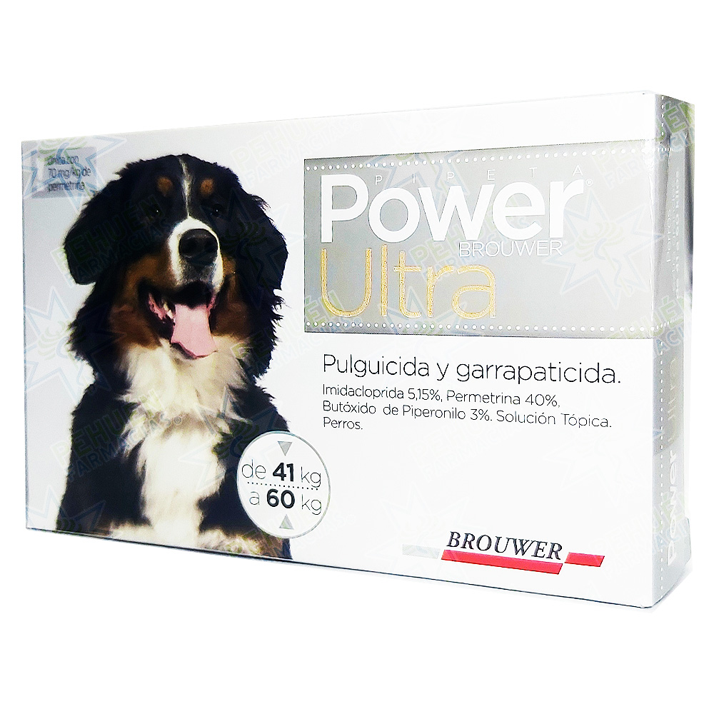 Power Ultra Perros 41-60 kg Pipeta 10,5 mL Brouwer