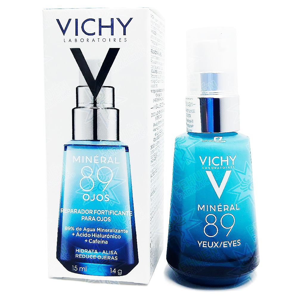 Mineral 89 Ojos Gel Reparador Fortificante 15 mL Vichy