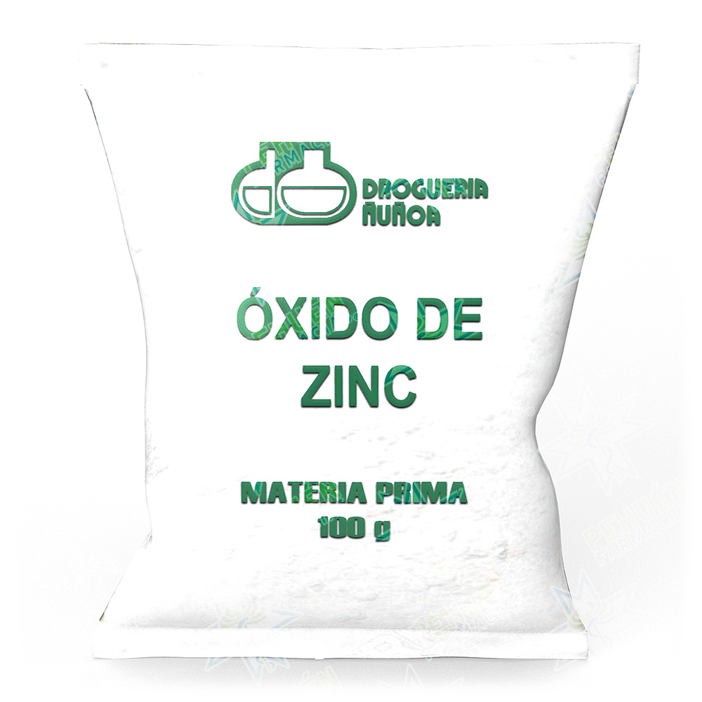 Óxido de Zinc Sachet 100 g Droguería Ñuñoa