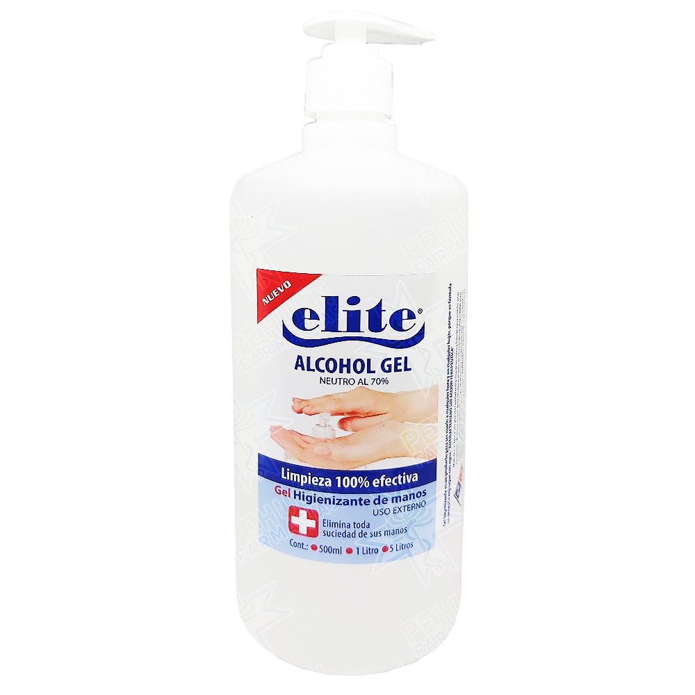 Elite Alcohol Gel Sin Enjuague 1000 mL