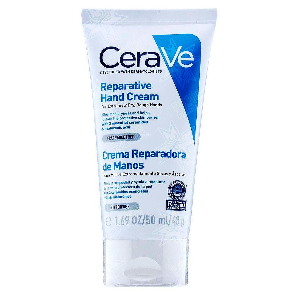 CeraVe Crema Reparadora de Manos Secas 50 mL