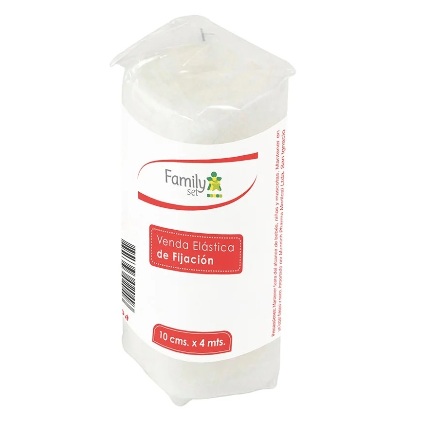 Family Set Venda Gasa Elástica 10 cm x 4 m