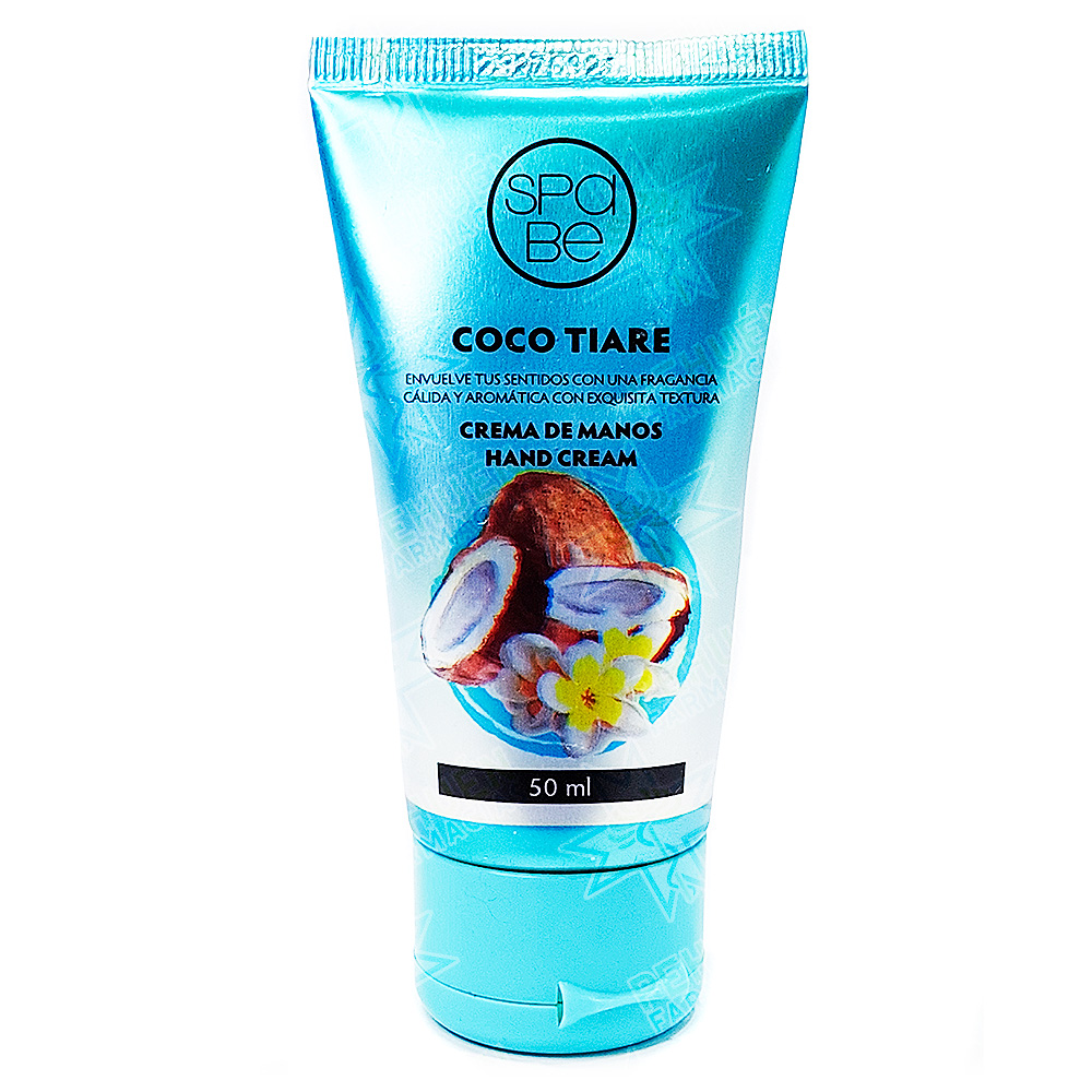 Spa Be Crema de Manos Coco Tiare 50 mL