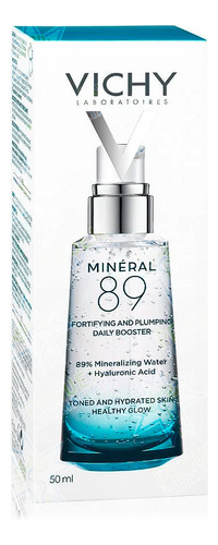 Mineral 89 Conc. Fortificante Ac. Hialurónico 50 mL Vichy