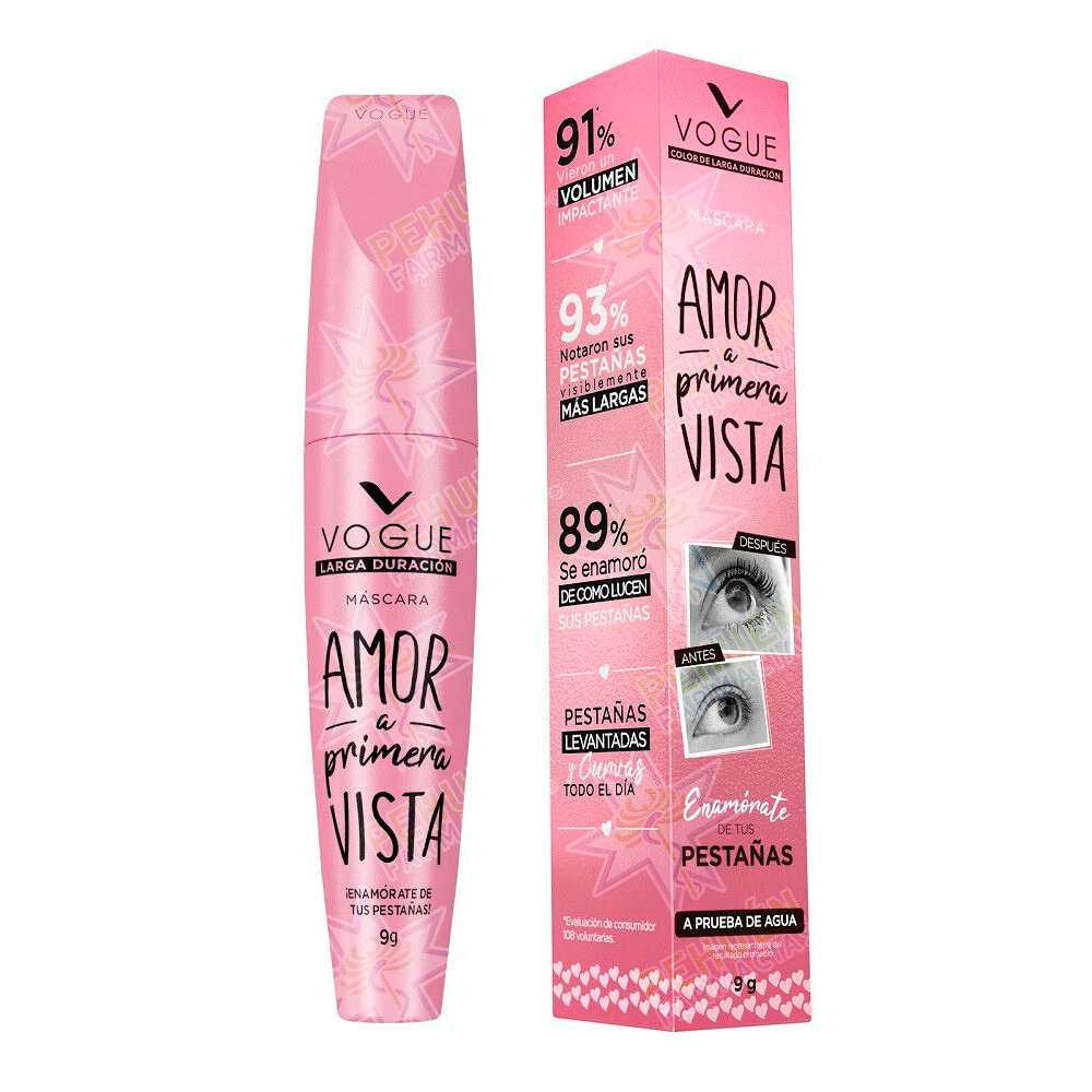 Vogue Amor a Primera Vista Máscara de Pestañas Waterproof