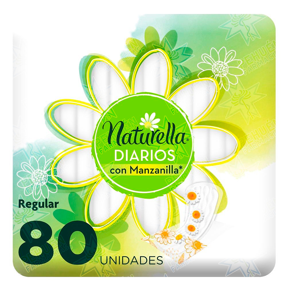 Naturella con Manzanilla 80 Protectores Diarios P&G
