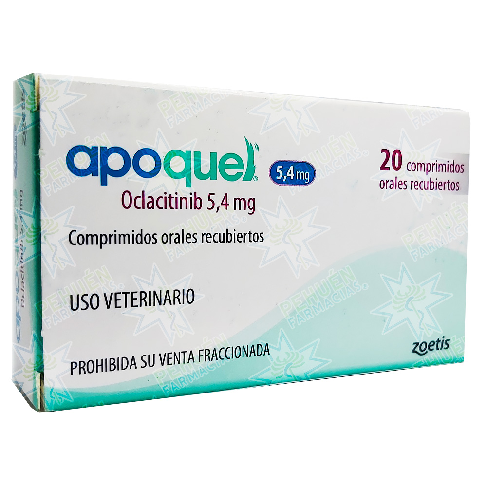 Apoquel Perros 5,4 mg 20 Comprimidos Recubiertos Zoetis