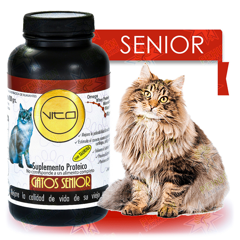 Vito Senior Gatos Polvo 100 g