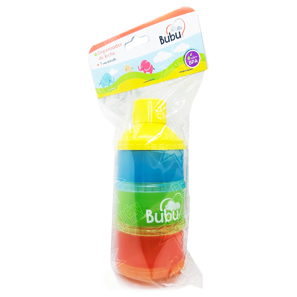 Bubu Dispensadores de Leche 3 Compartimentos