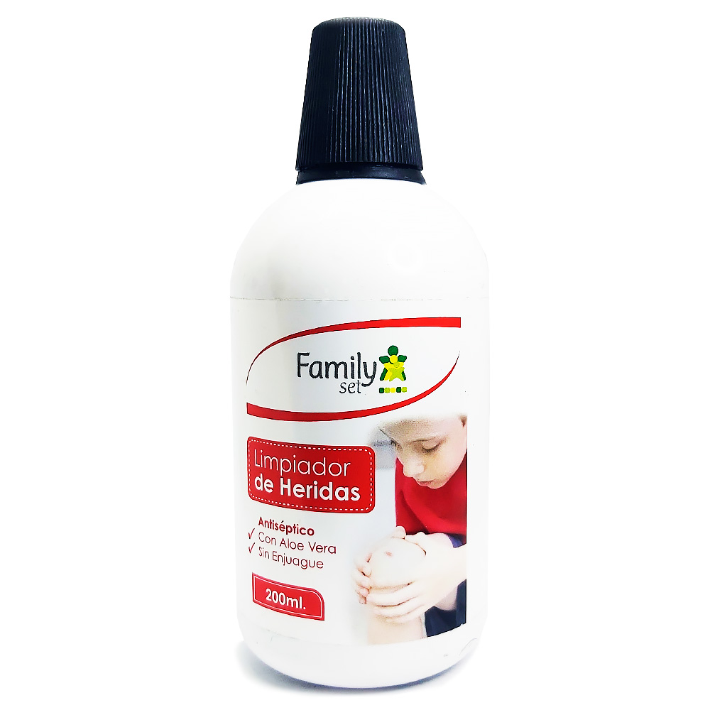Family Set Limpiador de Heridas 200 mL