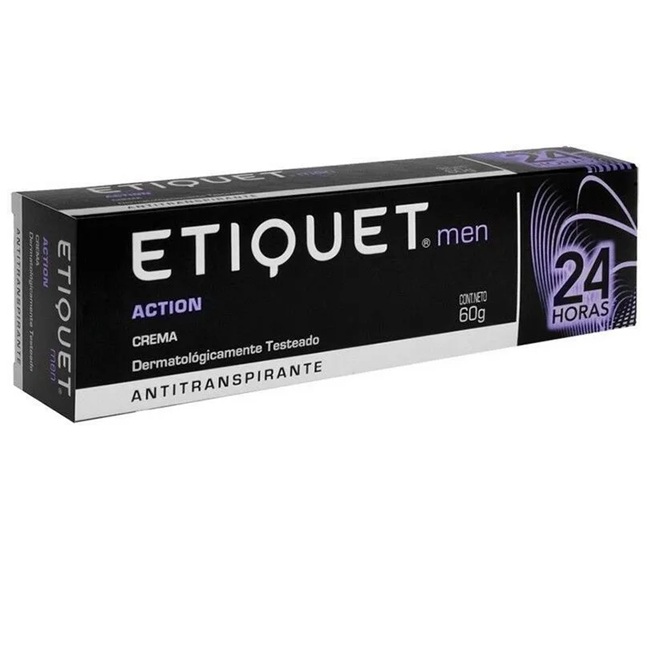 Etiquet Men Action Antitranspirante Crema 60 g GSK