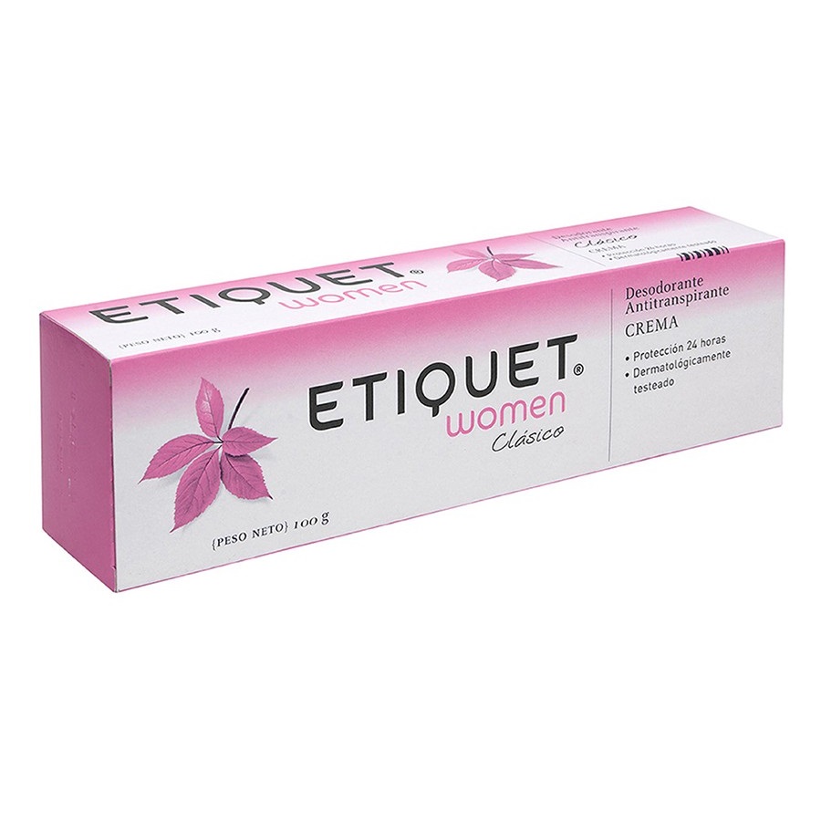 Etiquet Women Clásico Desodorante en Crema 100 g GSK