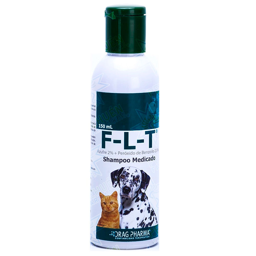 F-L-T Gato/Perro (2,5/2) % Shampoo 150 mL Drag Pharma