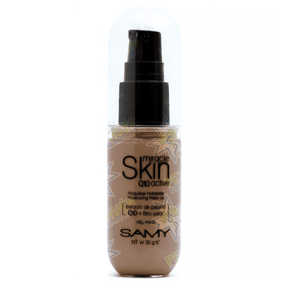 Samy Miracle Skin Q10 Active Miel Profunda Base Líquida 30 g
