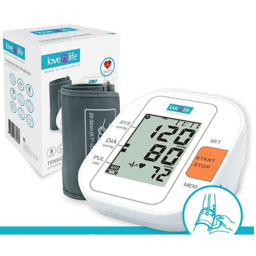 Tensiómetro de Brazo Automático Love & Life