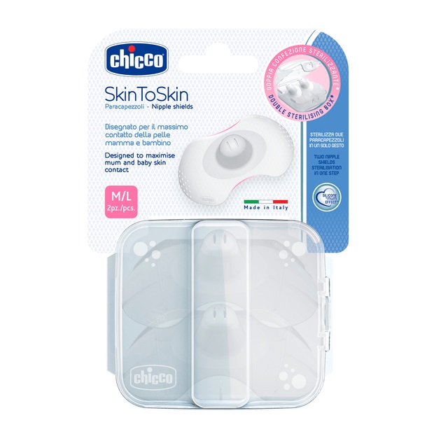 Chicco SkinToSkin Pezonera M/L 2 Unidades