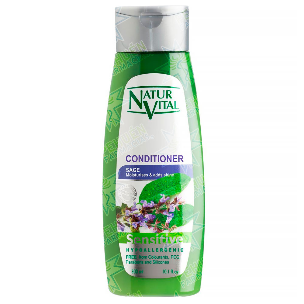 Naturvital Sensitive Salvia Acondicionador 300 mL
