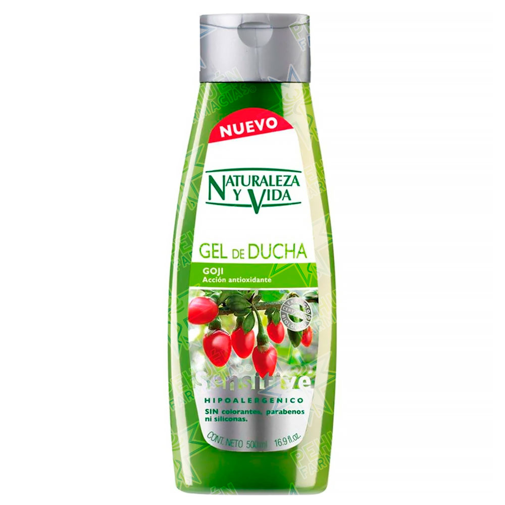 Naturvital Sensitive Goji Gel de Ducha 300 mL