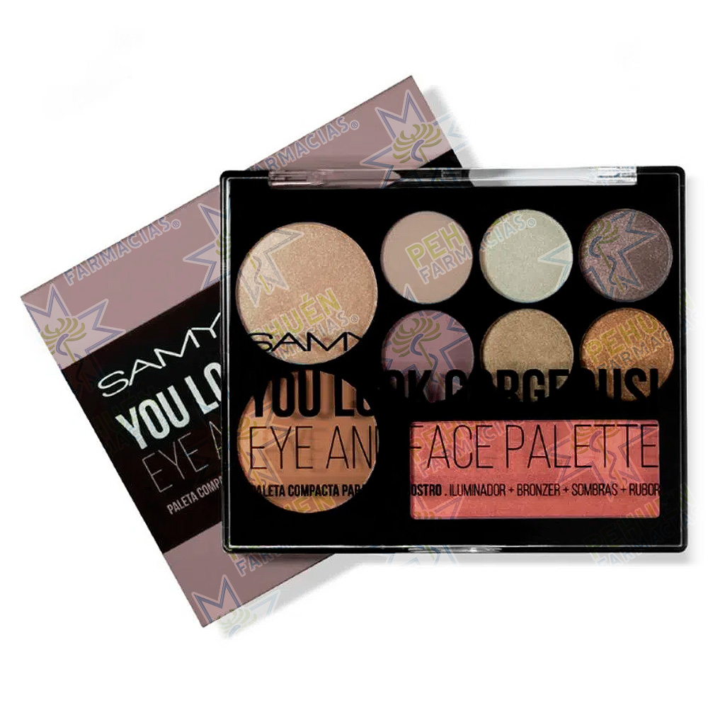 Samy Paleta de Sombra de Ojos y Rostro Egyptian Fest