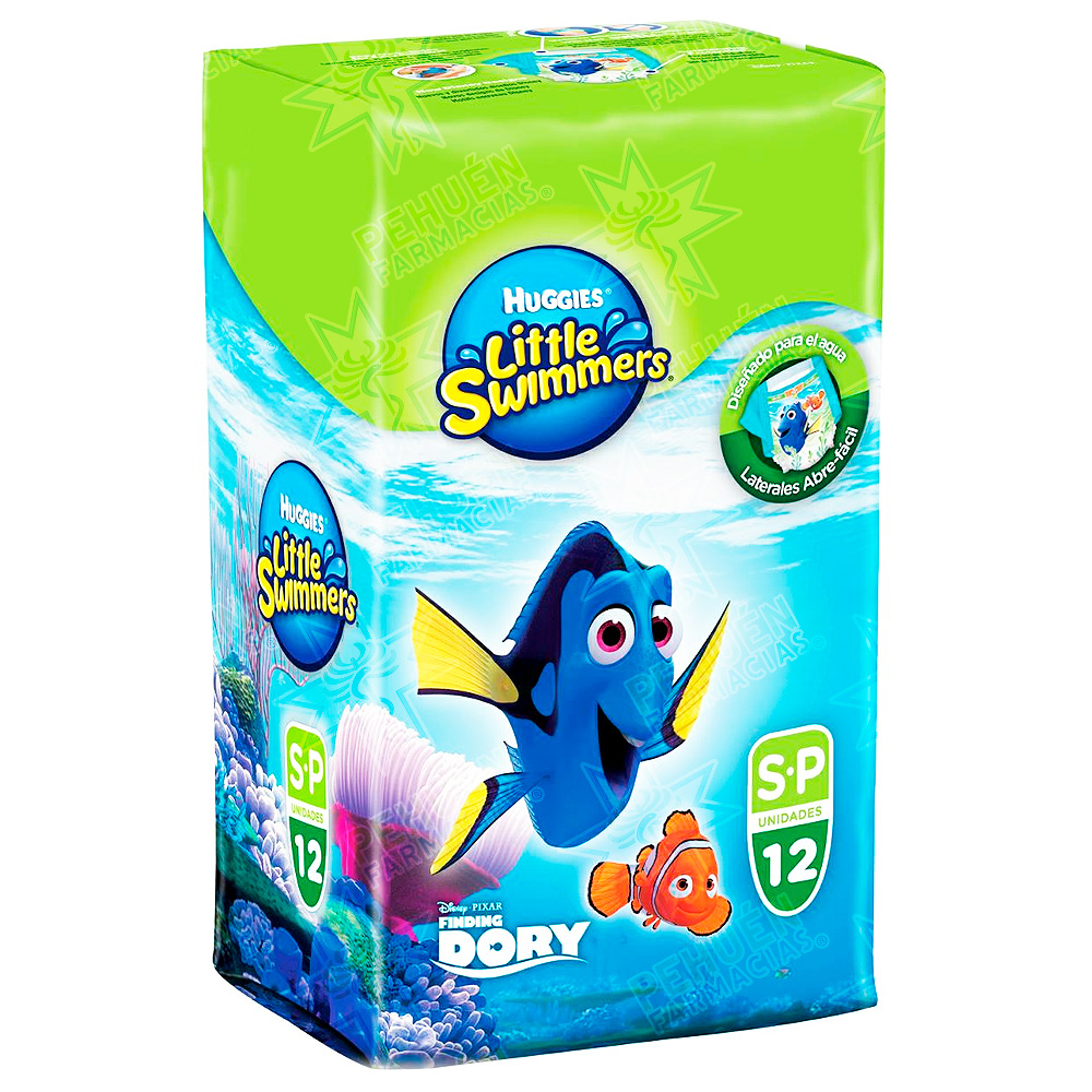 Huggies Little Swimmers Talla P-M 11 Pañales para bañarse Kimberly Clark