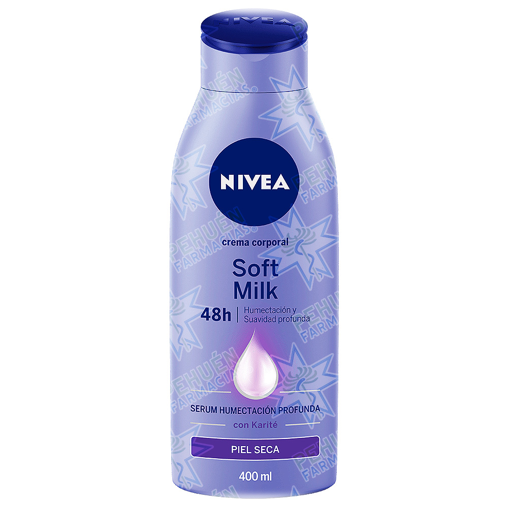 Nivea Body Soft Milk Crema Corporal Piel Seca Humectante 400 mL Beiersdorf