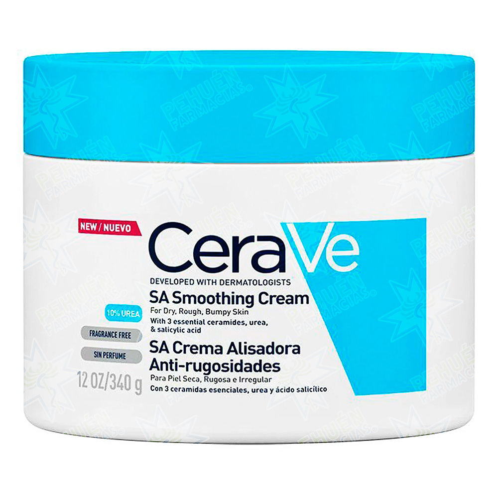 CeraVe SA Smoothing Crema Alisadora Anti Rugosidades Piel Seca e Irregular 340 g