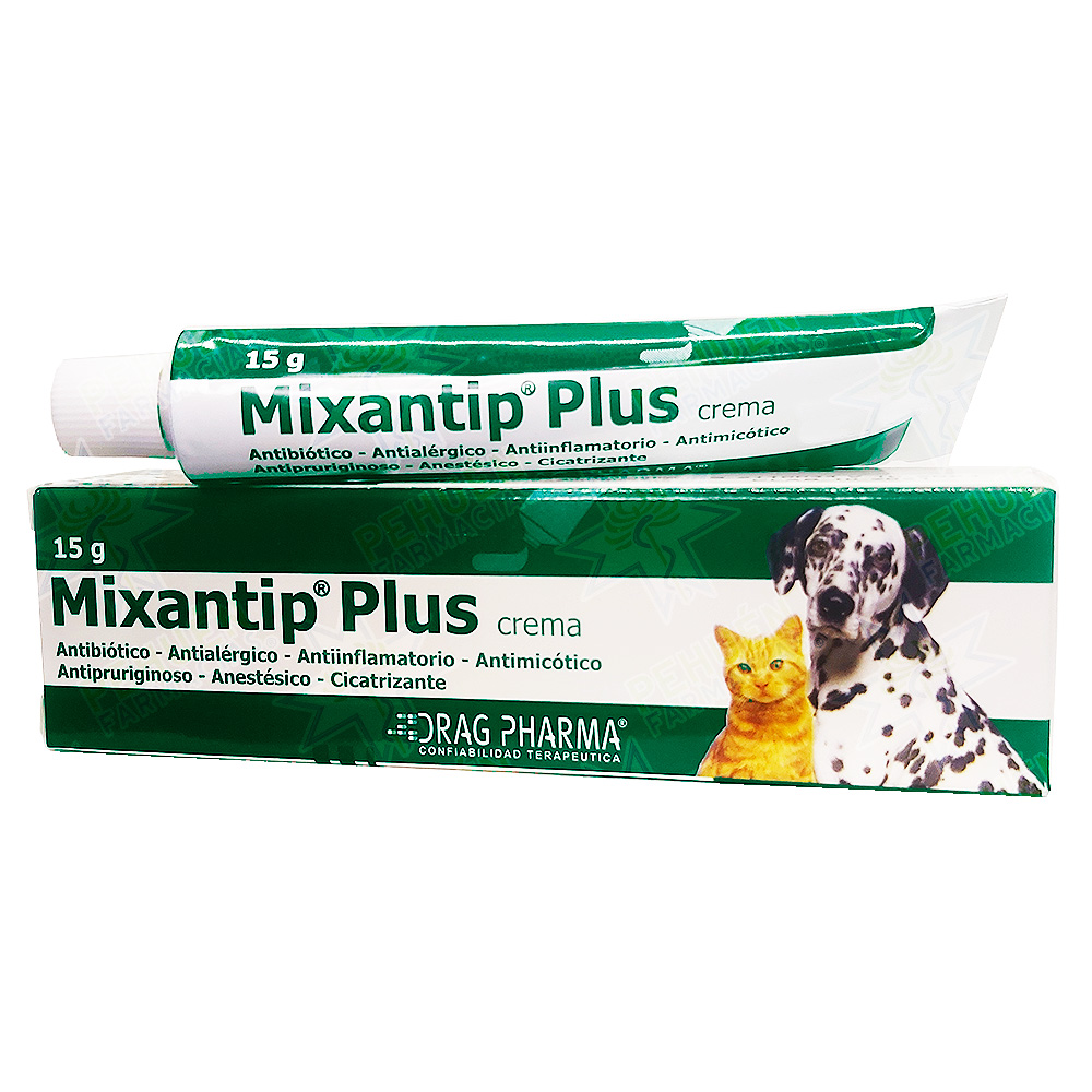 Mixantip Plus Gato/Perro Crema Tópica 15 g Drag Pharma
