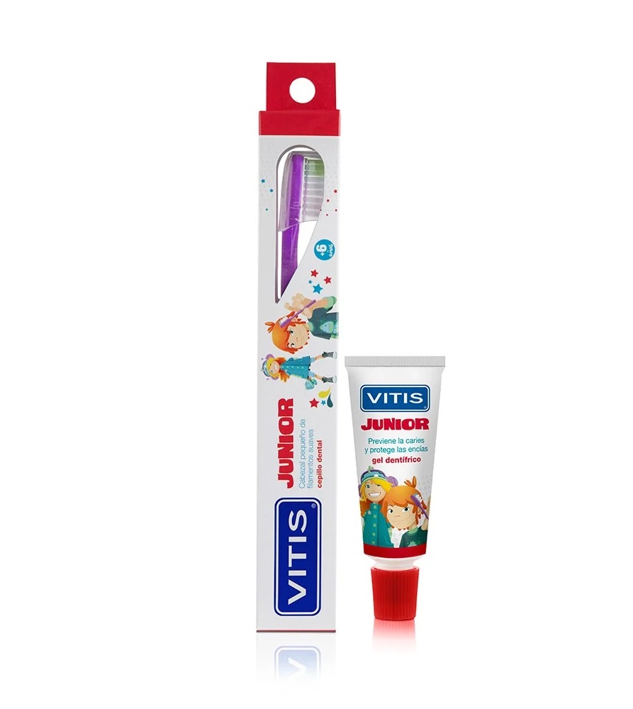 Vitis Cepillo Dental Junior +6 Años + Pasta