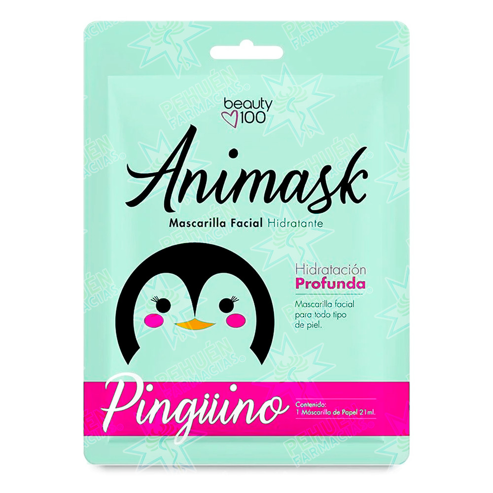 Animask Mascarilla Facial Hidratante Beauty 100