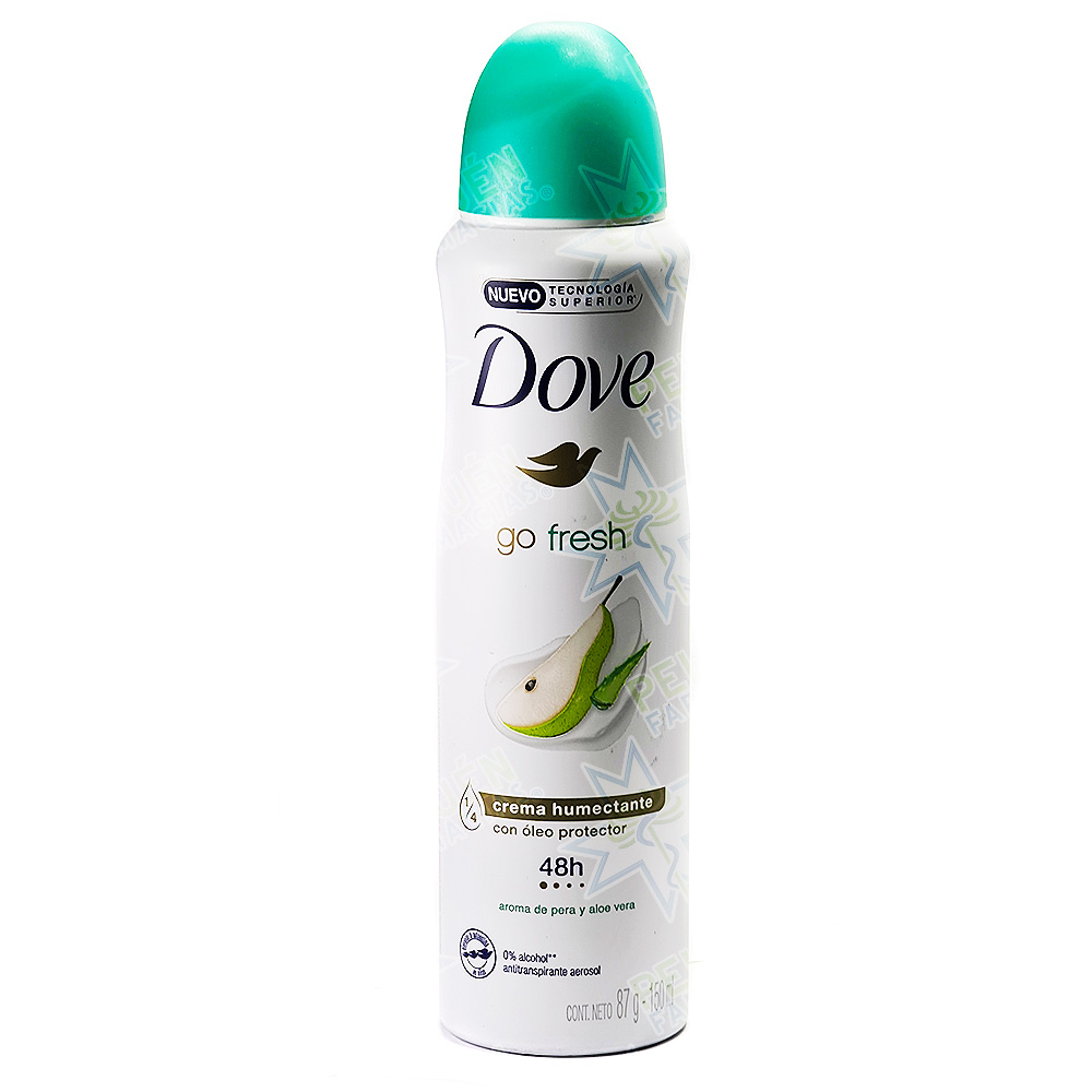 Dove Go Fresh Pera Aloe Vera Antitranspirante Spray 150 mL